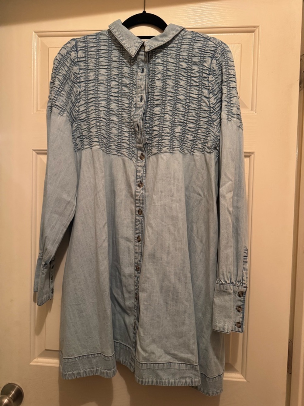 Free People Denim Dress NWT XL